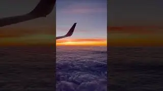 Peaceful Sunset Above the Clouds #calming #asmr
