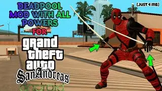 Deadpool mod for gta sa Android || by Gaming Gaurav || Hindi