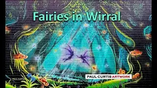 Enchanted Fairy Forest Mural by Paul Curtis