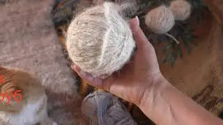 Прялка для собачьей шерсти.