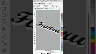 3D text Design In CorelDRAW| How to Make 3D Text in CorelDRAW #3d