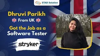 Dhruvi Parikh (UK) | Best Software Testing Training in Ahmedabad, Pune, Bangalore, India