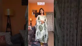 Anarkali suit set under ₹500 from @Meesho  || Meesho vs Myntra  || #meeshovsmyntra #anarkalisuits