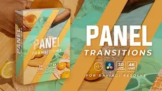 Panel Transition Pack for Davinci Resolve