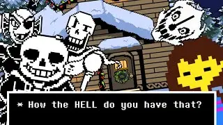 Undertale, BUT WE HAVE A GASTER BLASTER?!?!