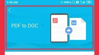 How To Convert PDF To DOC in WPS Office Android