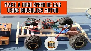 High Speed Remote Control Car Using Arduino Transmitter And Reciver|Diy Drift Rc Car at home