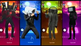 Skibidi Toilet Songs TITAN SPEAKERMAN 🆚 CAMERAMAN 🆚 SPEAKERMAN  🆚 TV WOMAN (Skibidi Toilet 61) 🎮🕺