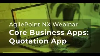 Showcase webinar - Core Business Apps: Quotation App