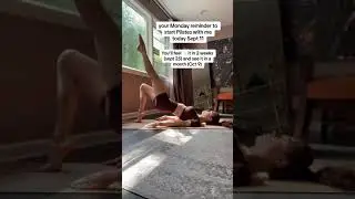 Start at home pilates today with me!😉