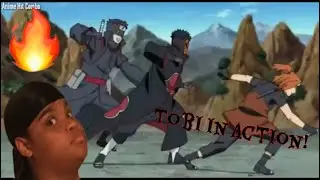 Kamui is OP! Tobi Vs Foo And Torune | Naruto Shippuden | - REACTION