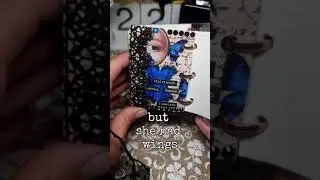 Mini Journal with me #shorts #scrapbooking #asmrjournaling