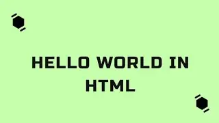 Hello World in Html | Tutorial 1 | #codingempire#webdevelopment