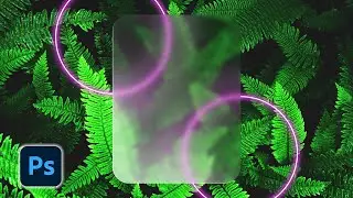 Photoshop Tutorial - Create a Blurry Glass Effect - Photoshop Glass Blur Effect