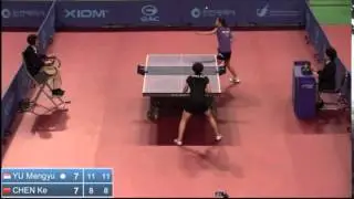 Korea Open 2014: Yu Mengyu vs Chen Ke (1/4 Final)