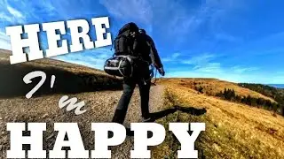 Autumn solo hiking|10 km walk to the beautiful lake | Black forest