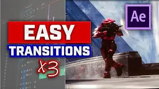 3 CLEAN Transitions - After Effects Tutorial