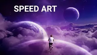 Speed Art (Photoshop Night Manipulation) Design With Lear