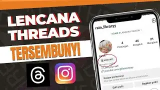 LENCANA THREADS DI PROFIL INSTAGRAM TERSEMBUNYI || Threads Instagram 2023