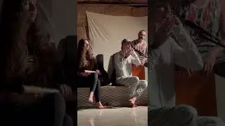 Improvisation on the jew's-harp and electric guitar short #shorts