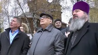 Объезд В.И.Ресиным строящихся храмов ЮВАО