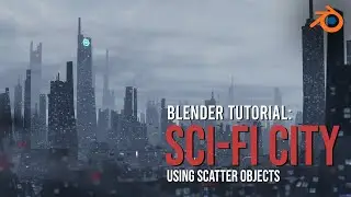 Create A Quick Sci-Fi City - Blender 2.9 Tutorial