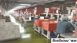 Glove Automatic stacking and counting machine & Glove vertical transfer conveyor（L-Type）