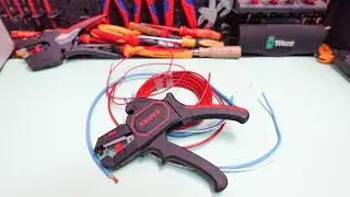 Clește automat pentru dezizolare și tăiere conductori, Knipex 12 62 180, de la Bitmi.ro