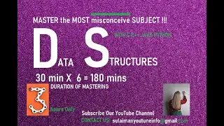 DATA STRUCTURES  with C C++ JAVA and  PYTHON