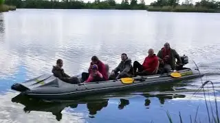 5 местная транцевая байдарка под мотор | 5 seater transom kayak for motor