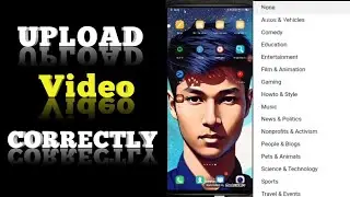 How to Upload Video correctly on YouTube | How to select a niche for video