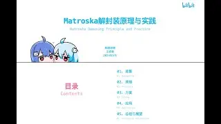 Matroska demuxing principles and practices