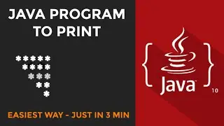 print inverted right angle triangle star pattern in java