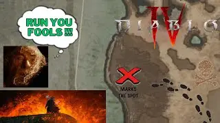 Diablo 4 - DO NOT Explore this AREA, what I found was terrifying !!!