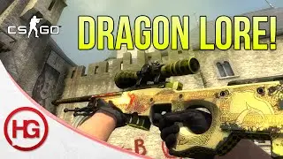 AWP Dragon Lore Gameplay (CS:GO)