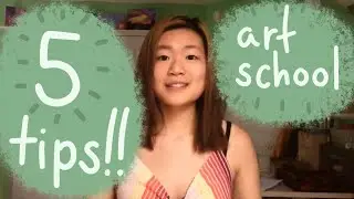 5 portfolio tips for applying to art school!