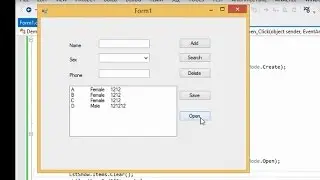 how to use savefileDialog and openfileDialog Part I [Tutorial][RUPP 3rd]