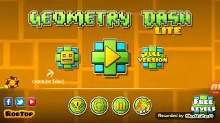 Прохождения Geometry Dash  Lite Часть Первая