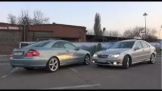 Обзор на Mercedes C230 kompressor W203 и CLK 240 W209