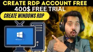 how to create orcale cloud account | how to create windows rdp | get 400$ account | make rdp | rdp