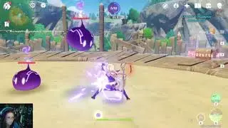 Genshin Impact Итэр 54 Печать кладбища мечей