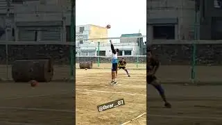 SHOWBALL🏐 BOOM💥 IBRAR LONE #volleyball #volley #volleyballworld #volleyballplayer #volleyballkashmir