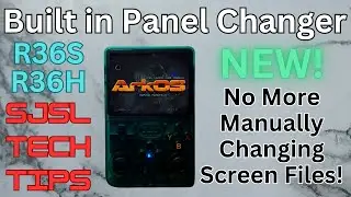 ArkOS New Built in Screen Panel Picker