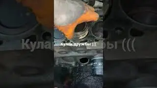 Кулак дружбы, не ездите без давления масла (((