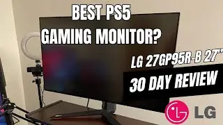 LG 27GP95R-B 4k Gaming Monitor for PS5 30-Day Review #tech #review #ps5