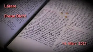 Andacht für den Sonntag Lätare 14.3.2021