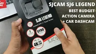 SJCAM SJ6 LEGEND UNBOXING REVIEW & DASHCAM CLIP