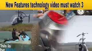 New Technology flying car and water Bike