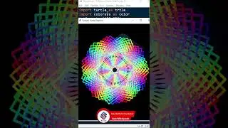 graphics with python turtle | Awesome Python Turtle Codes 