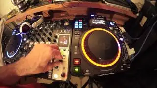 DENON DN-X1600 DJ 4 CHANNEL MIXER DELAY EFFECT